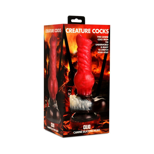 Creature Cocks Cujo Canine Silicone Dildo L - TruLuv Novelties