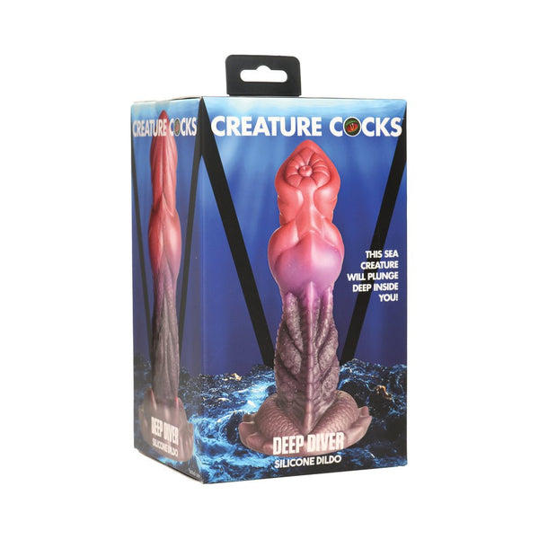 Creature Cocks Deep Diver Silicone Dildo - TruLuv Novelties