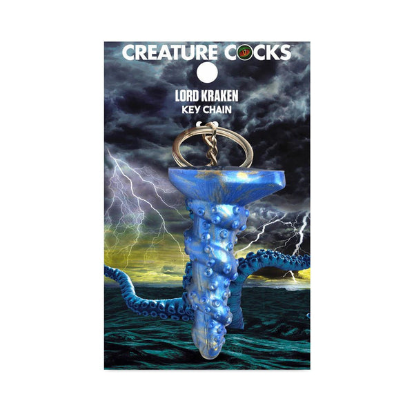 Creature Cocks Lord Kraken Silicone Keychain - TruLuv Novelties
