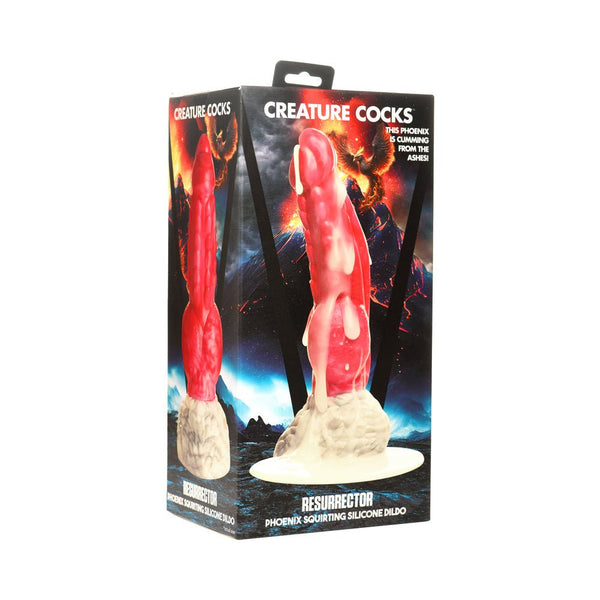 Creature Cocks Resurrector Phoenix Squirting Silicone Dildo - TruLuv Novelties