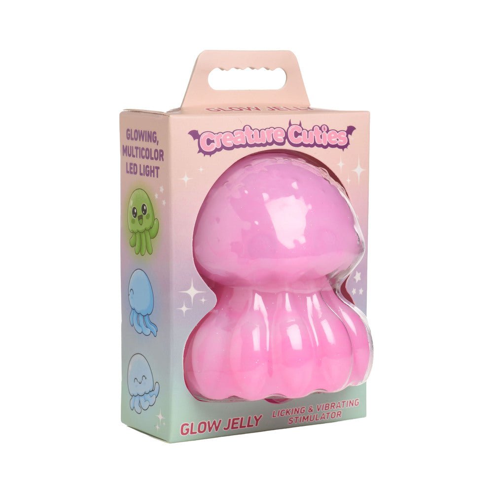 Creature Cuties Glow Jelly Licking & Vibrating Stimulator - TruLuv Novelties