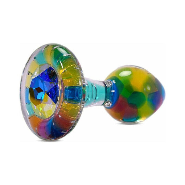 Crystal Delights Funfetti Plug with Gem Aurora Borealis - TruLuv Novelties