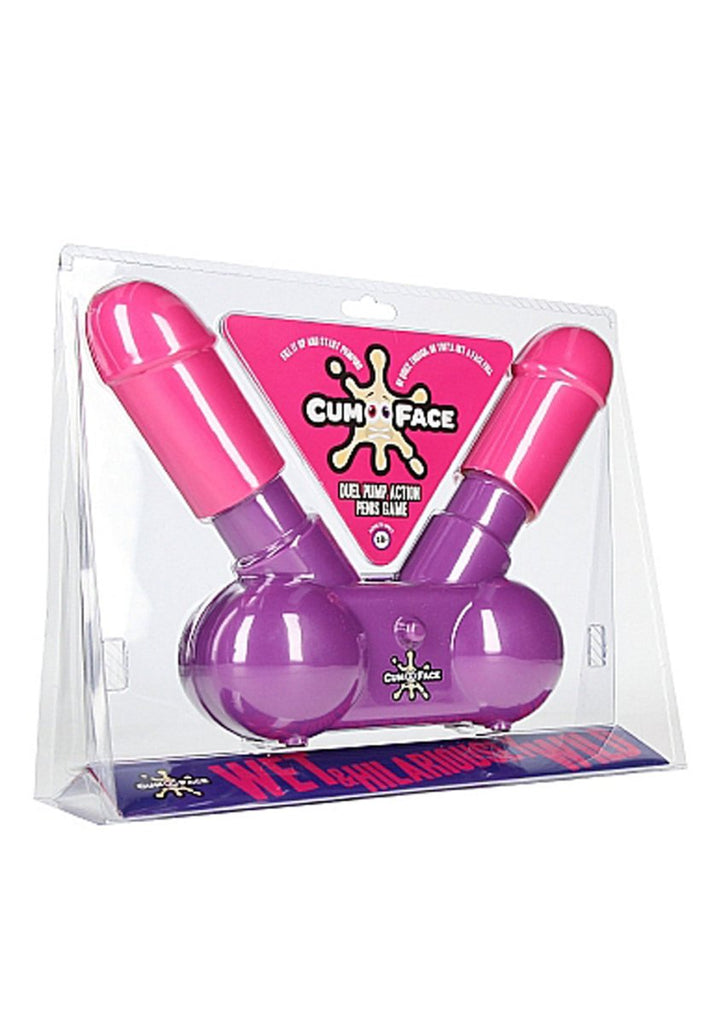 Cum Face - Duel Pump Action Penis Game - TruLuv Novelties