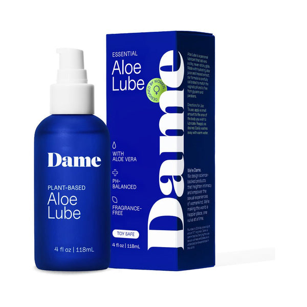 Dame Aloe Lube Personal Lubricant 4 oz. - TruLuv Novelties