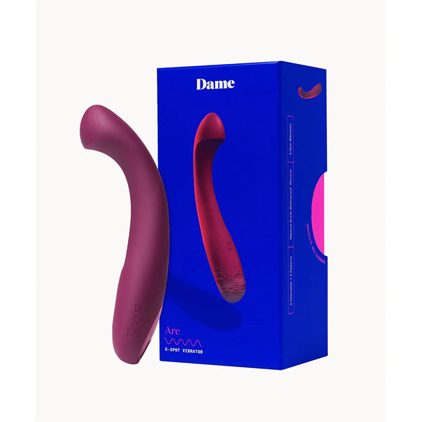 Dame Arc G - Spot Vibrator Plum - TruLuv Novelties