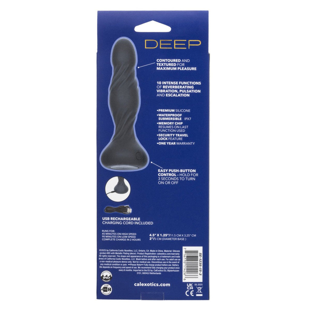 Deep Swirl - Black - TruLuv Novelties