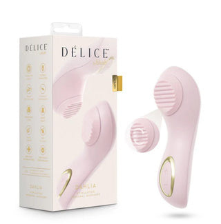 Delice Dahlia Stimulating Personal Massager - Pink
