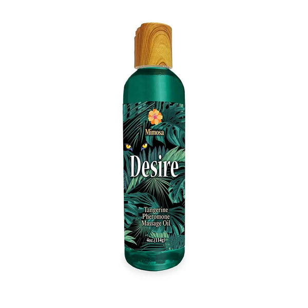 Desire Pheromone Massage Oil Tangerine 4 oz. - TruLuv Novelties