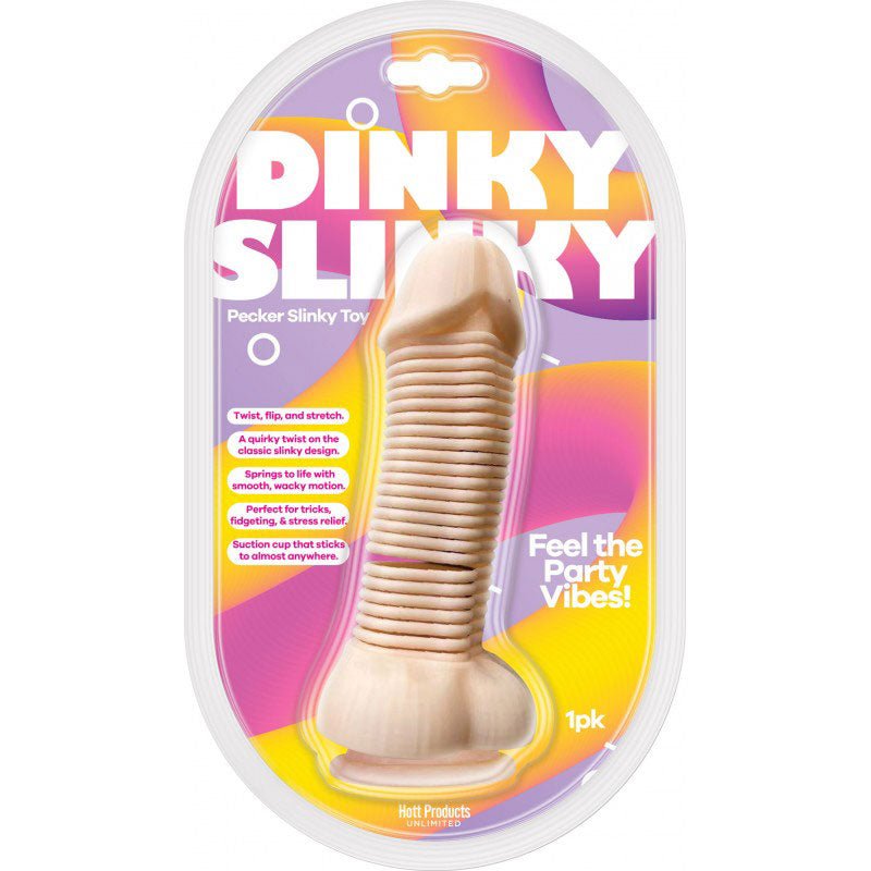 Dinky Slinky Pecker Spring Toy With Suction Cup - TruLuv Novelties