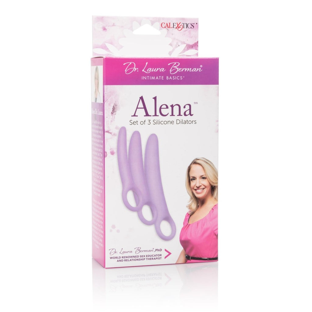 Dr. Laura Berman Alena Set of 3 Silicone Dilators - TruLuv Novelties