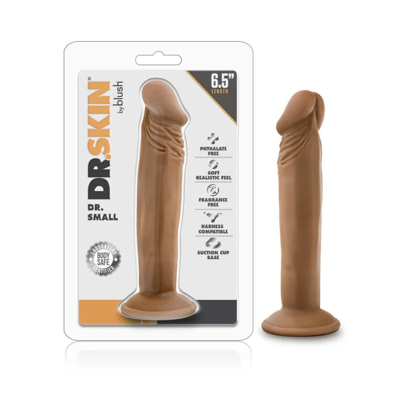 Dr. Skin Dr. Small Realistic 6.5 in. Dildo Tan - TruLuv Novelties
