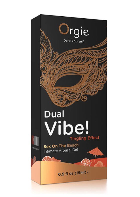 Dual Vibe Sex on the Beach Kissable Liquid Vibrator 15ml - TruLuv Novelties