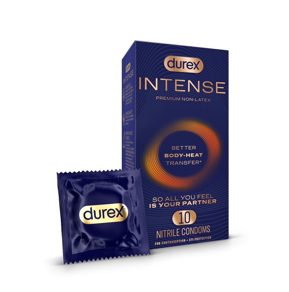 Durex Intense Nitrile Condoms 10 Pack - TruLuv Novelties