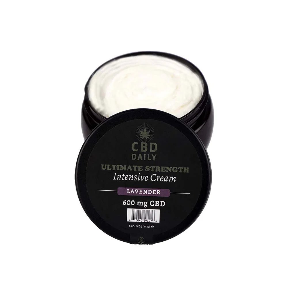 Earthly Body CBD Cream Lavender 5 oz. - TruLuv Novelties