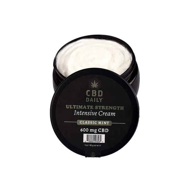 Earthly Body CBD Cream Mint 5 oz. - TruLuv Novelties