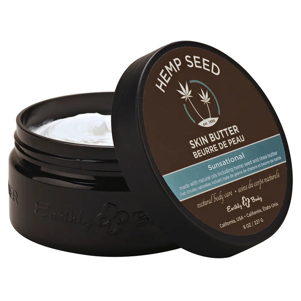 Earthly Body Hemp Seed Sunsational Skin Butter 8oz - TruLuv Novelties