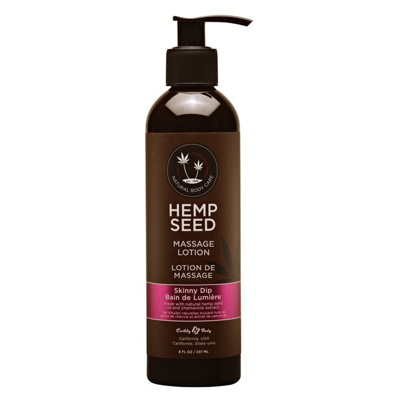 Earthly Body Massage Lotion Skinny Dip 8oz - TruLuv Novelties