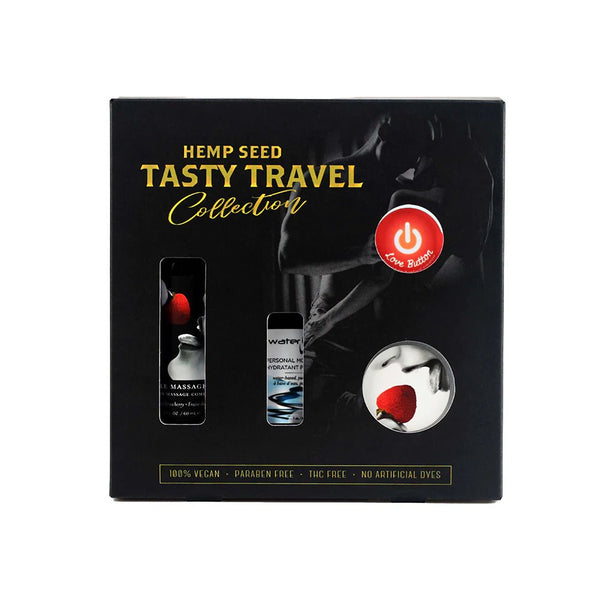 Earthly Body Tasty Travels Set Strawberry - TruLuv Novelties