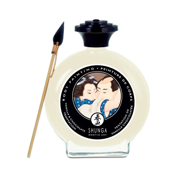 Edible Body Paint - Vanilla & Chocolate Temptation - 3.5 Fl. Oz. / 100 ml - TruLuv Novelties