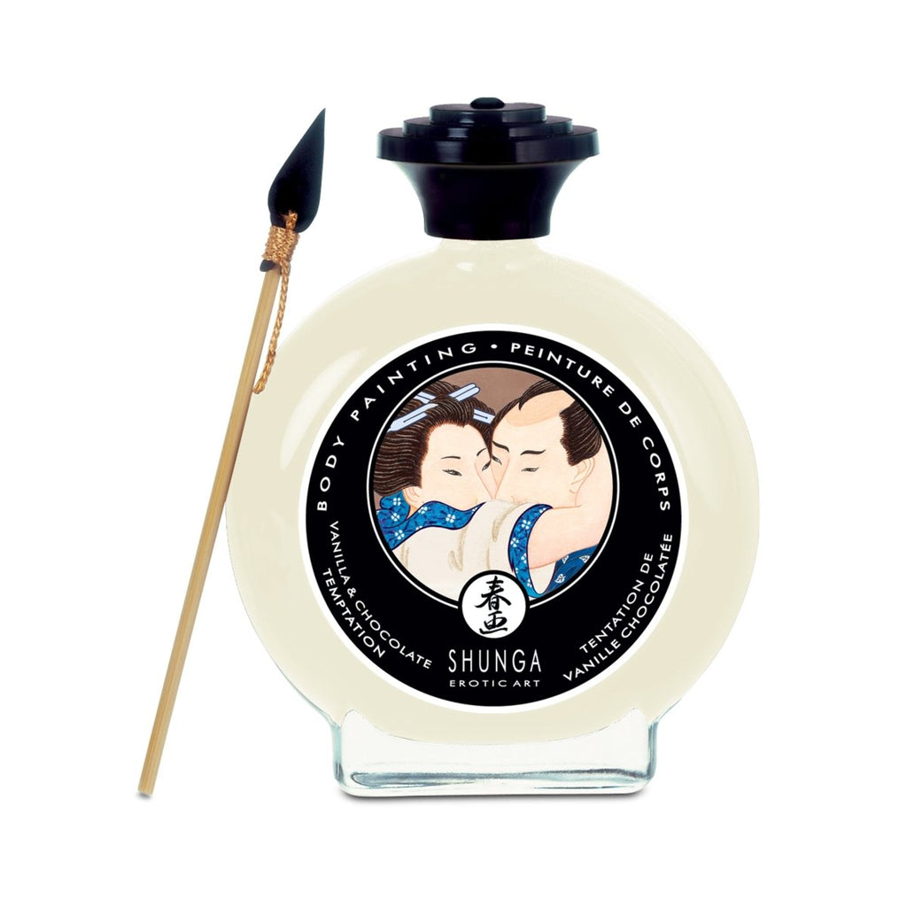 Edible Body Paint - Vanilla & Chocolate Temptation - 3.5 Fl. Oz. / 100 ml - TruLuv Novelties