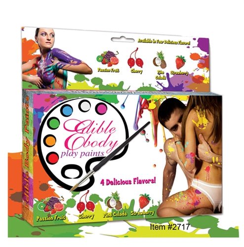 Edible Body Play Paints Kit - TruLuv Novelties