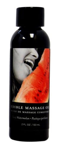 Edible Massage Oil - Watermelon - 2 Fl. Oz. - TruLuv Novelties