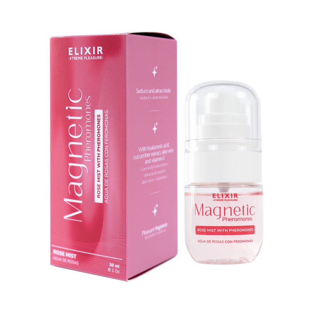 Elixir Magnetic Rose Mist with Pheromones 1 oz. - TruLuv Novelties