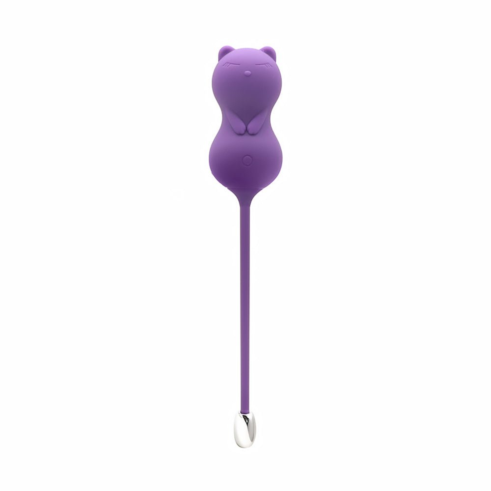 Emojibator Kitty Cat Kegel Ball Vibrator - TruLuv Novelties