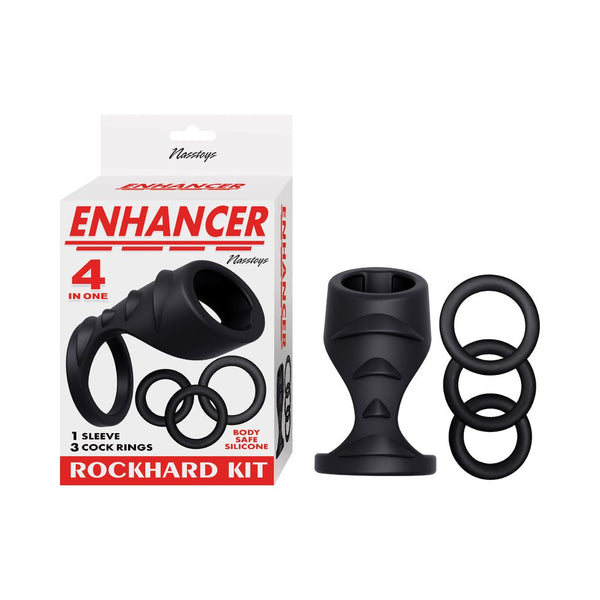 Enhancer Rockhard Kit Black - TruLuv Novelties