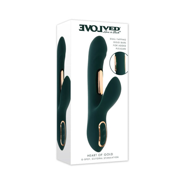Evolved Heart Of Gold Green - TruLuv Novelties