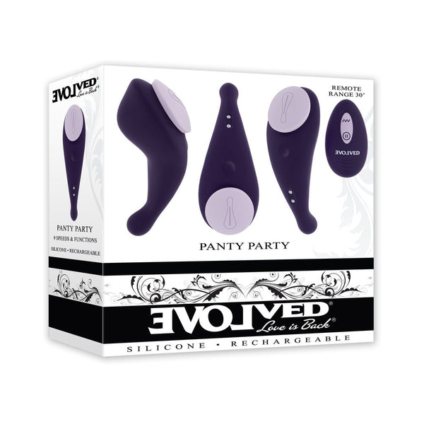 Evolved Panty Party Purple - TruLuv Novelties