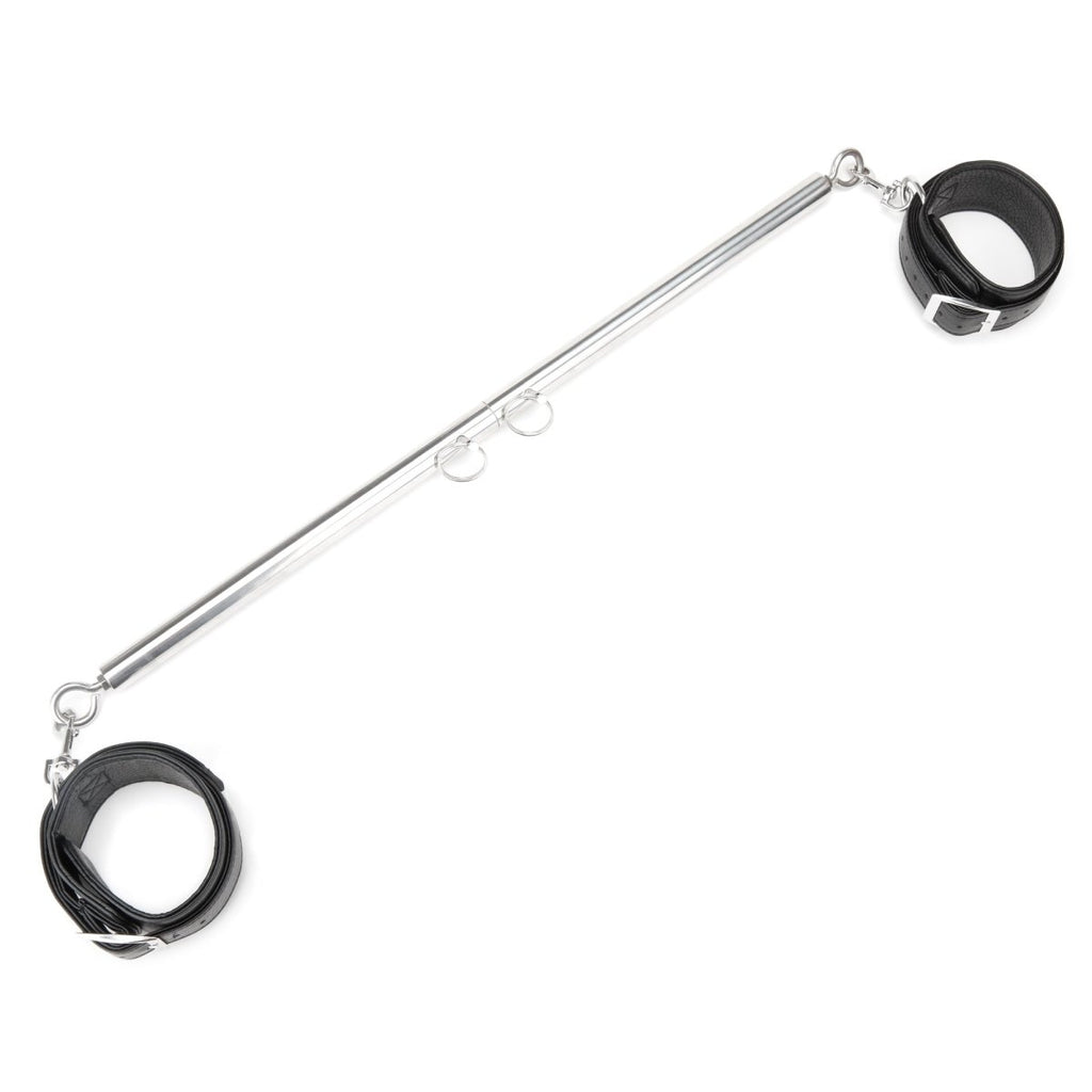 Expandable Spreader Bar Set 24 Inches - 36 Inches With Detachable Leatherette Cuffs - TruLuv Novelties