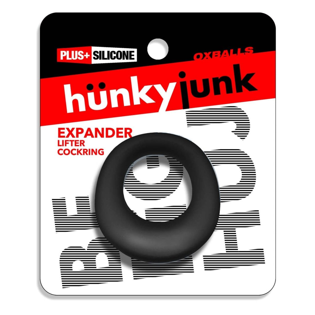 Expander Slimmer Scoop Style Cockring Black Fog - TruLuv Novelties