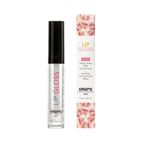 Exsens Hot Kiss Arousal Lip Gloss Strawberry 0.24 oz. - TruLuv Novelties