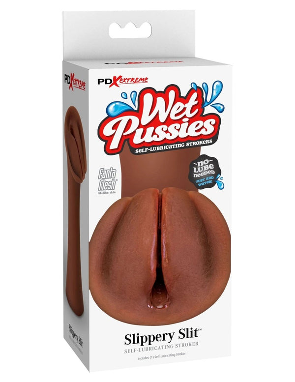Extreme Wet Pussies - Slippery Slit - Brown - TruLuv Novelties