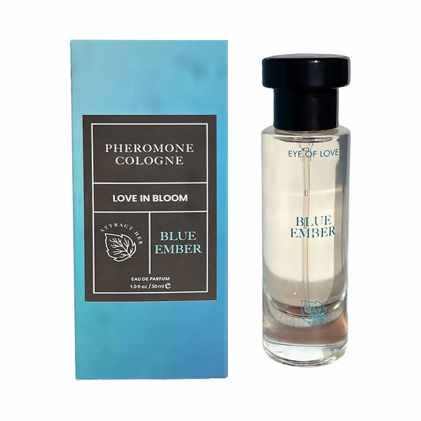 Eye of Love Bloom Attract Her Pheromone Parfum Blue Ember 1 oz. - TruLuv Novelties