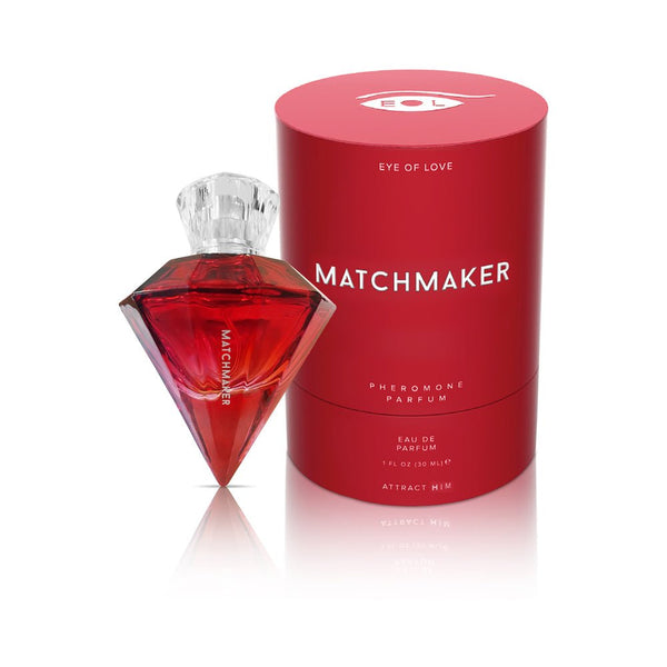 Eye of Love Matchmaker Red Diamond Attract Him Pheromone Parfum 1 oz. - TruLuv Novelties