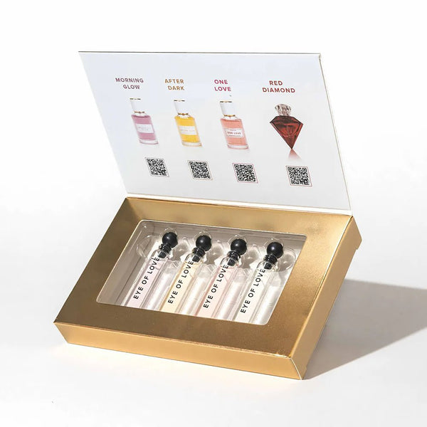 Eye of Love Pheromone Parfum Attract Him 4 - Piece 2 ml Sample Set - TruLuv Novelties