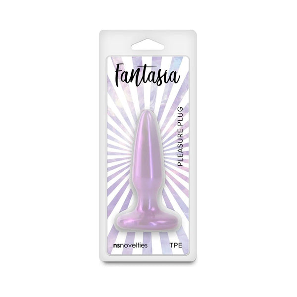 Fantasia Pleasure Plug Mini Orchid - TruLuv Novelties