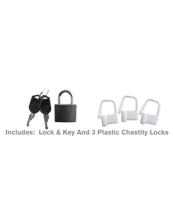 Fantasy C - Ringz Hardcore Silicone Cock Blocker - TruLuv Novelties