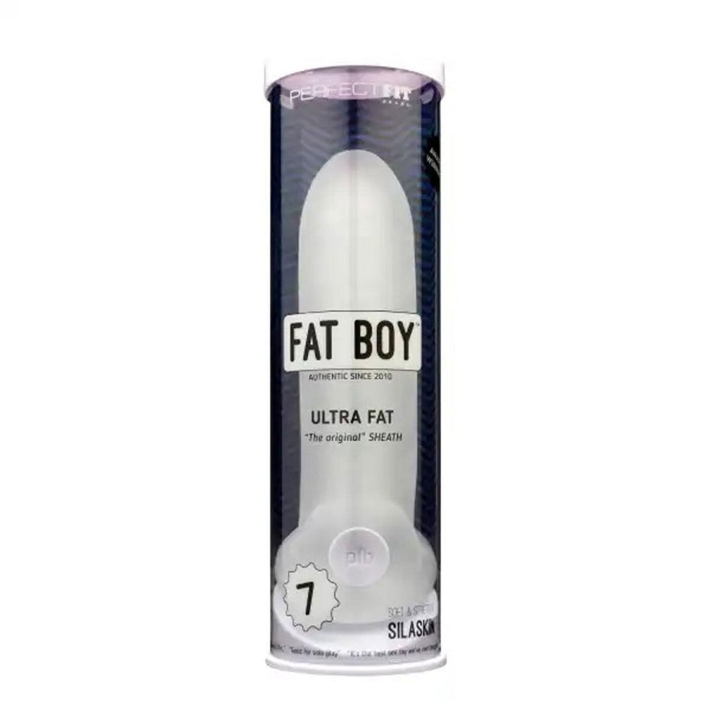 Fat Boy Original Ultra Fat 7.0 - Clear - TruLuv Novelties