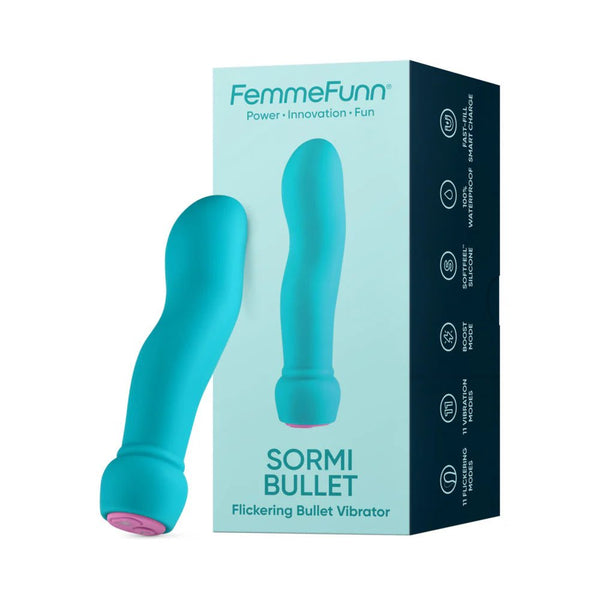 FemmeFunn Sormi Bullet Turquoise - TruLuv Novelties