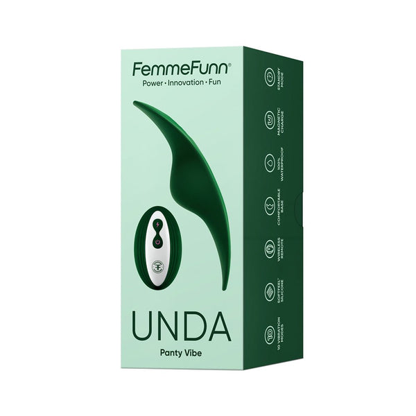 FemmeFunn Unda Dark Green - TruLuv Novelties