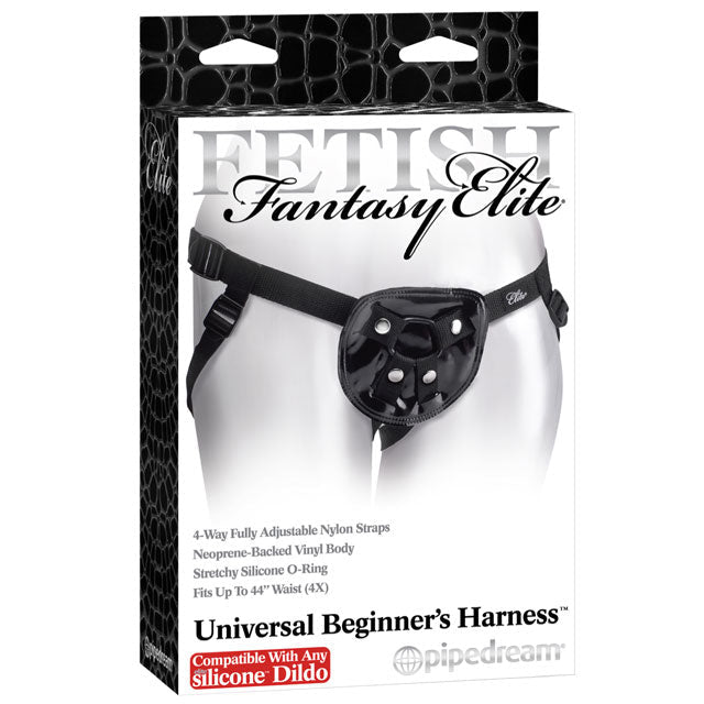 Fetish Fantasy Elite Adjustable Universal Beginner's Harness Black - TruLuv Novelties