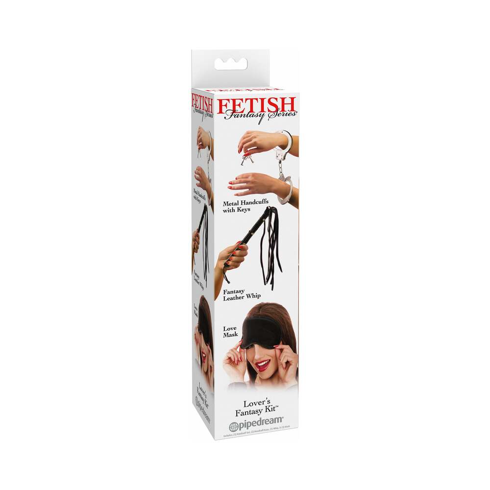 Fetish Fantasy Series 3 - Piece Lover's Fantasy Series Kit Black - TruLuv Novelties