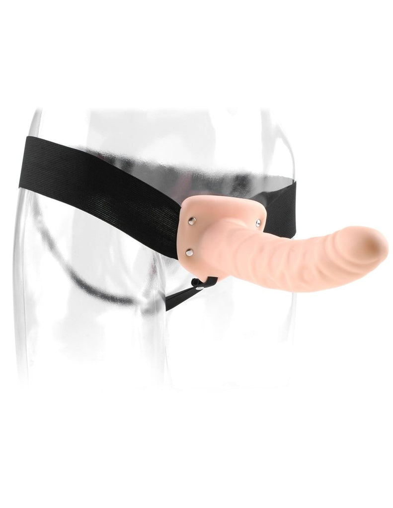 Fetish Fantasy Series 8" Hollow Strap-on - TruLuv Novelties