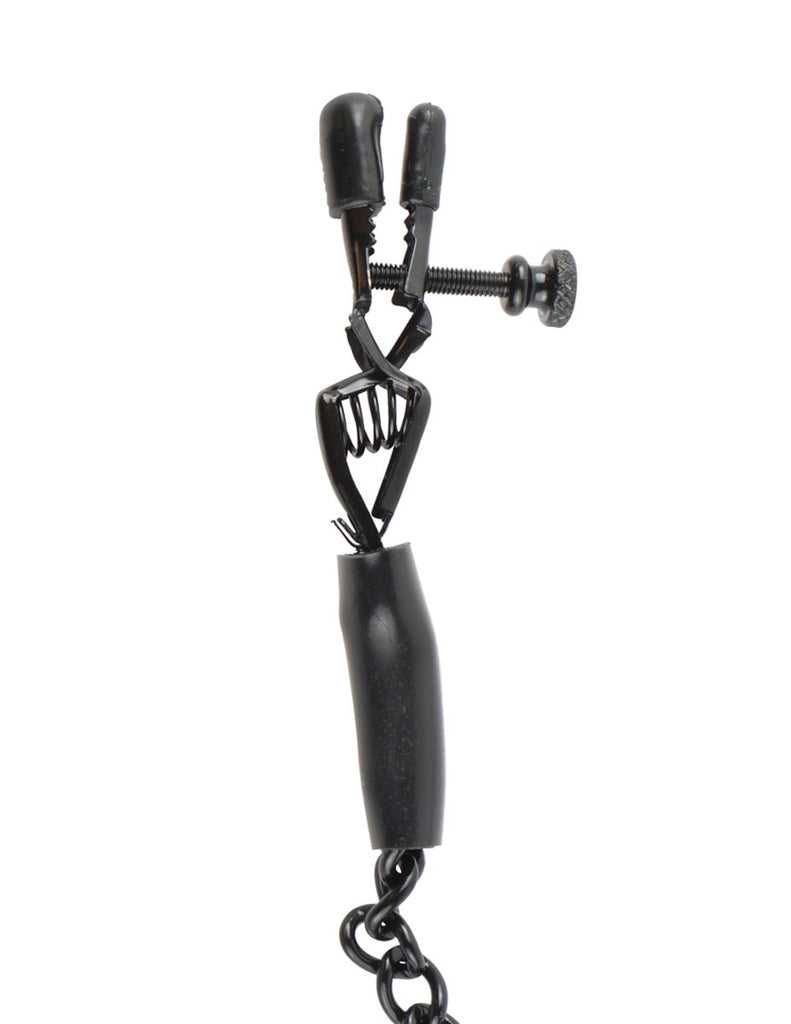 Fetish Fantasy Series Adjustable Nipple Chain Clamps - TruLuv Novelties