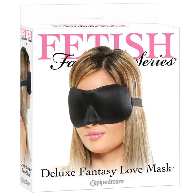 Fetish Fantasy Series Deluxe Fantasy Love Mask Black - TruLuv Novelties