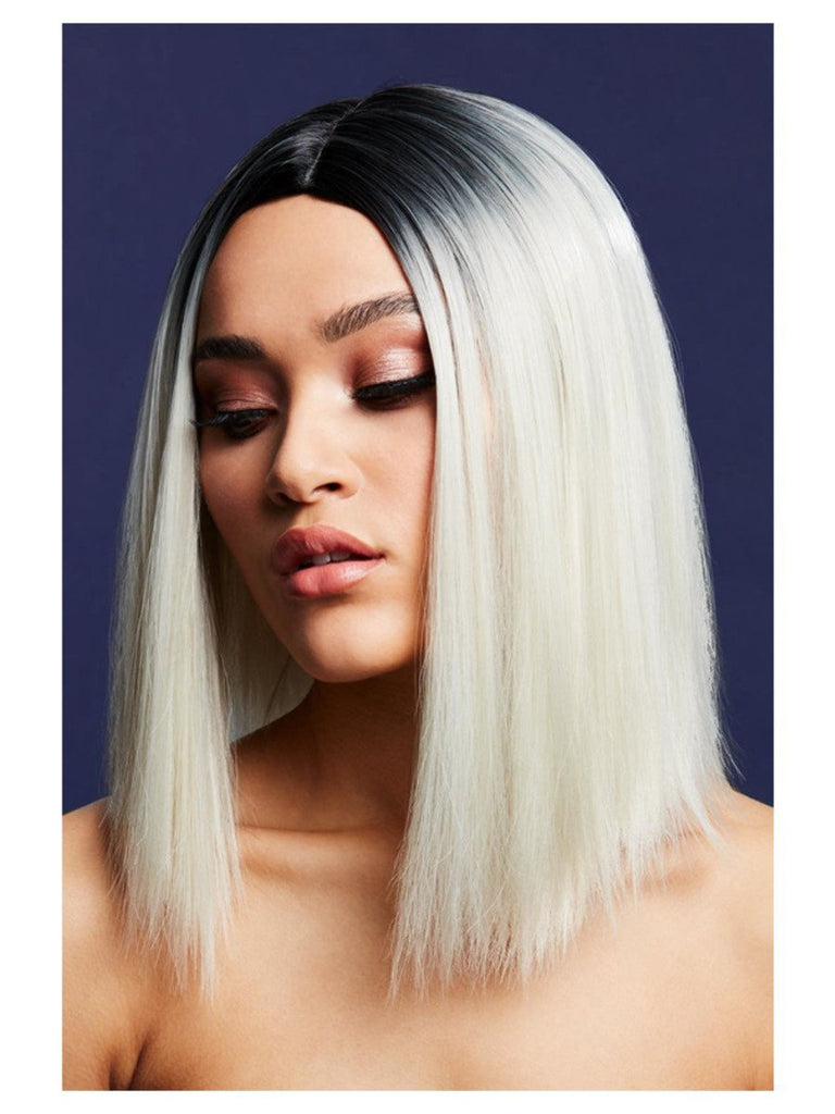 Fever Kylie Wig - Two Toned Blend - Ice Blonde - TruLuv Novelties