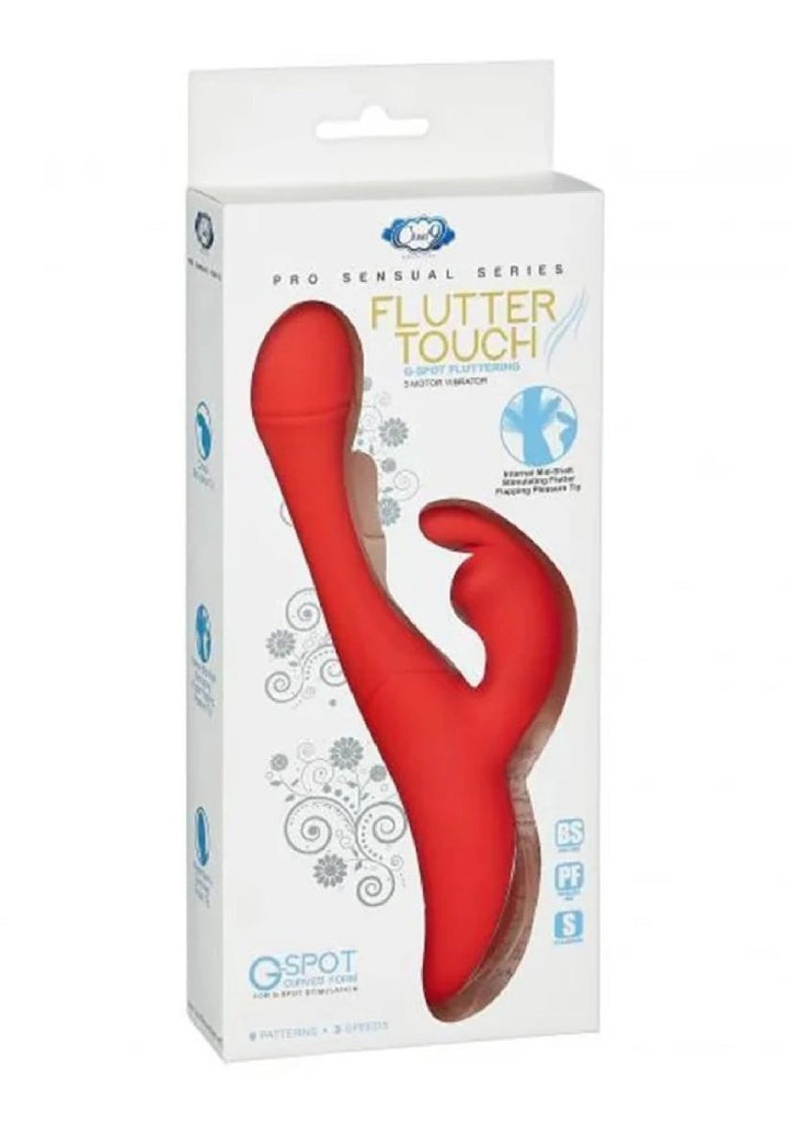 Flutter Touch Rabbit - Red - TruLuv Novelties